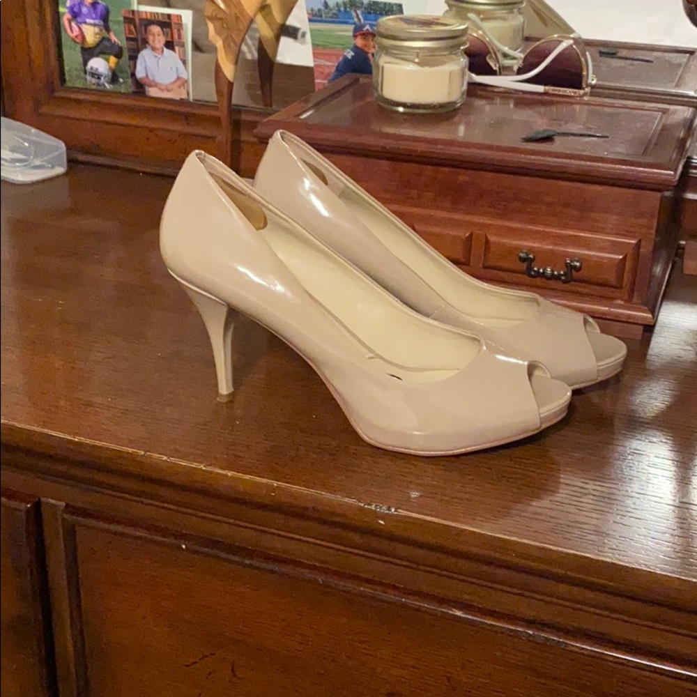 Nine with Pepto heels